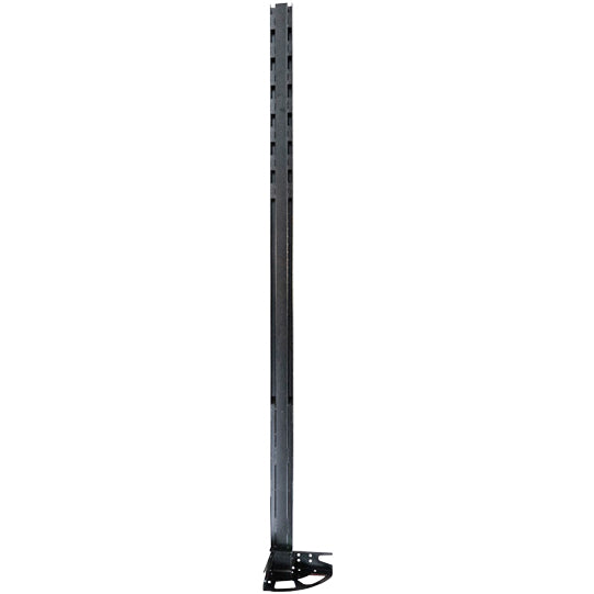 Corner pillar with fixing corner, 2850 mm, rear right