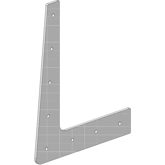 Förstärkning för gavelväggsstöd