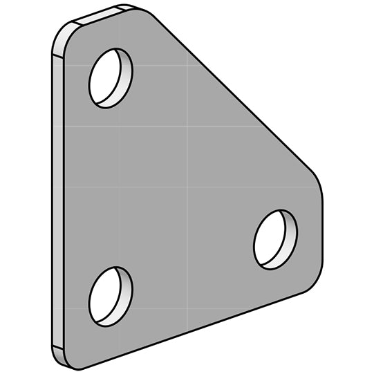 Counter plate for connection bracket 605645103