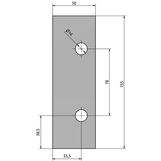 Sätt in CS-stolpen fram vänster/höger.