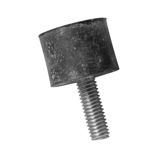 Screw-on rubber buffer M6