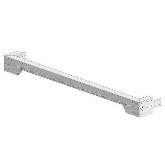 SSP3 End floor frame front/rear, galvanized, f. width 2480mm