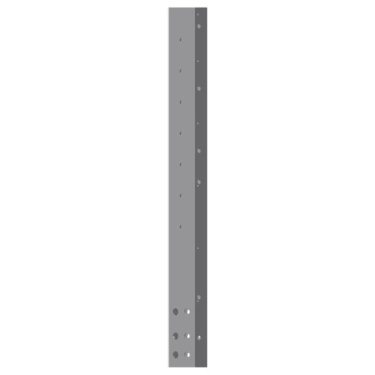 SSP3 pillar body corner pillar, galv., len. 1155 mm for handle
