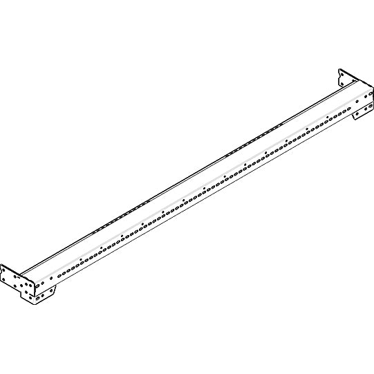 SSPL end floor frame front/high cranked, hot-dip galvanized