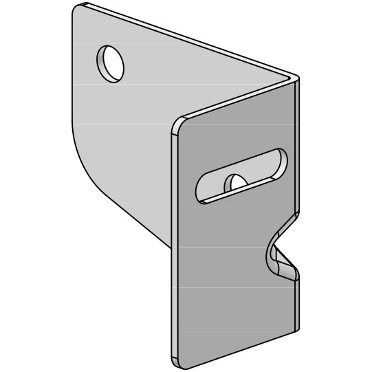 SSPL ruuvattava kiinnike QT vasen, sinkitty