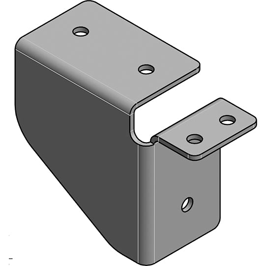 SSPL bracket for dropside stop, galvanized