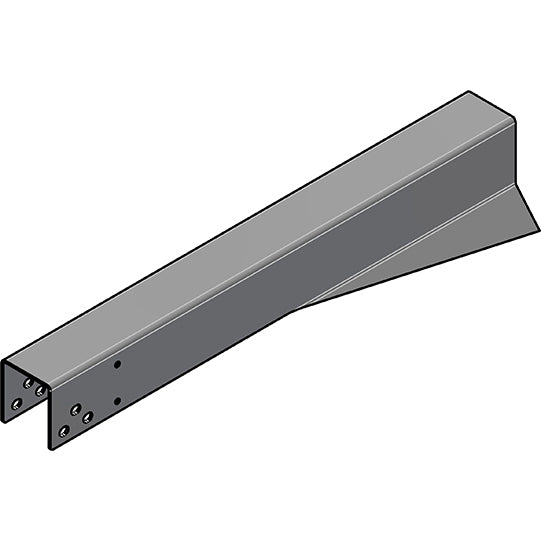 Svetsbar tvärbalk, anläggningsarbete, kraftigt utförande