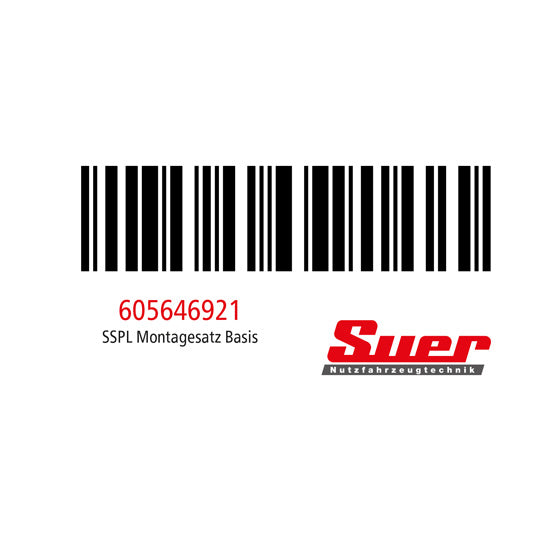 Sticker for 605646921 "SSPL mounting kit base"