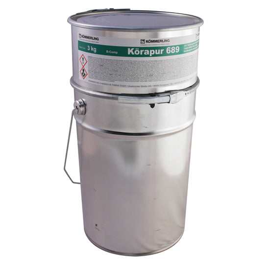 Körapur 689 A+B, resin + hardener, 15 kg