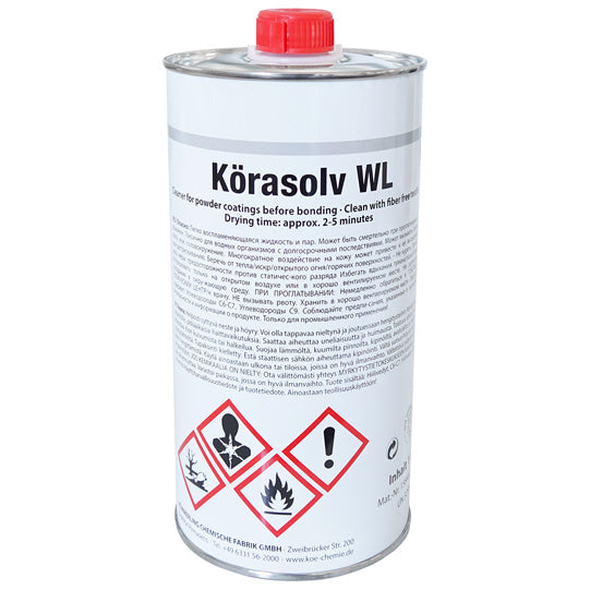 Körasolv WL, solvent/cleaner, 1 litre.
