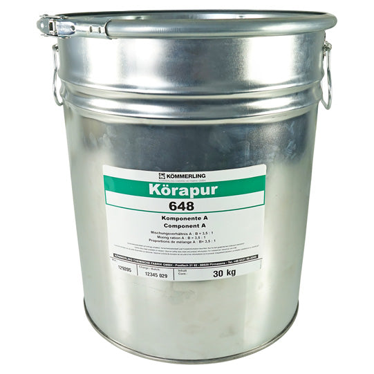 Körapur 648 A (resin only), 30 kg bucket/hobbock