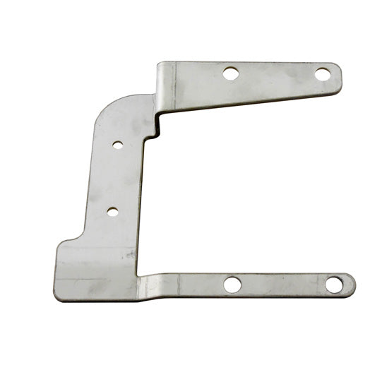 Retaining plate for tender ratchet, angled, L for pillar 52005