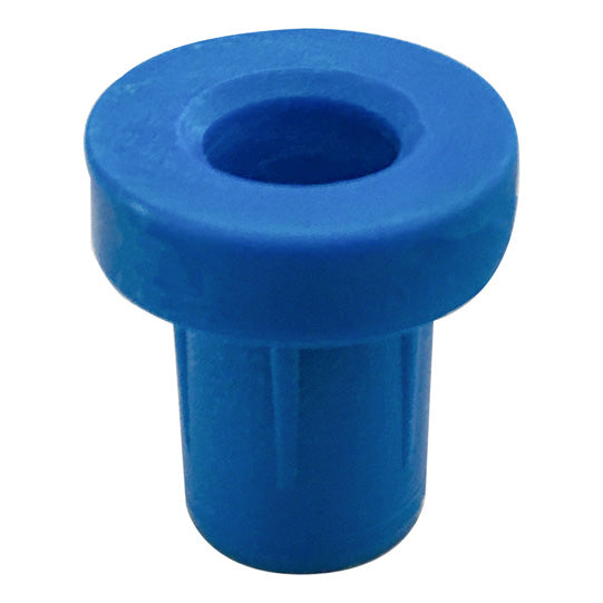 Plastlager för axel 8 mm, blå