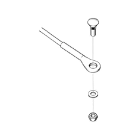Sesam shoulder screw, M8 x 29