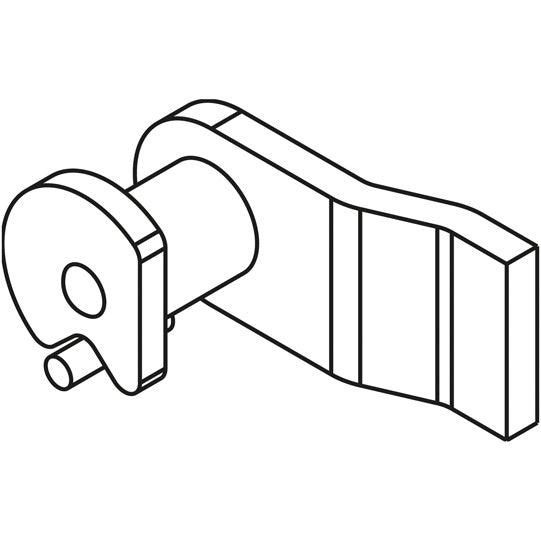 Edscha trolley brakes, raw steel
