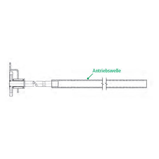 Edscha drive shaft for electric soft top