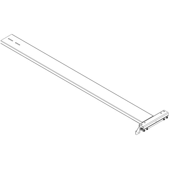 Edscha end carriage part, left, KTL-coated steel