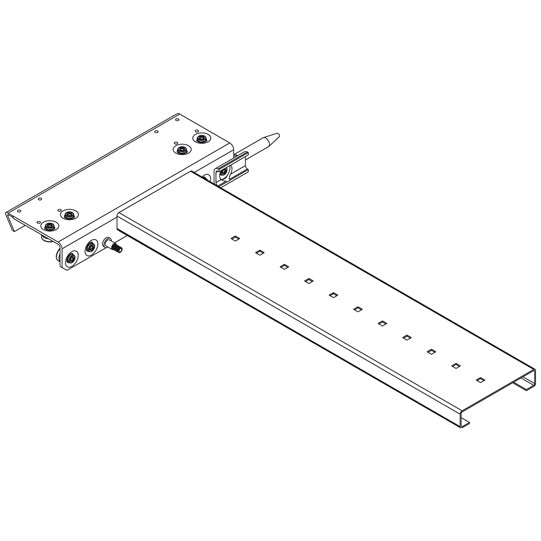 Edscha end carriage, R, w/ ball bearings