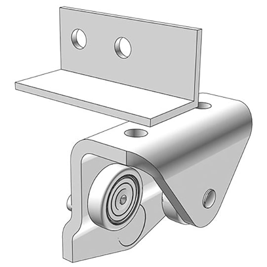 Edscha crossbar trolley, right, with ball bearings
