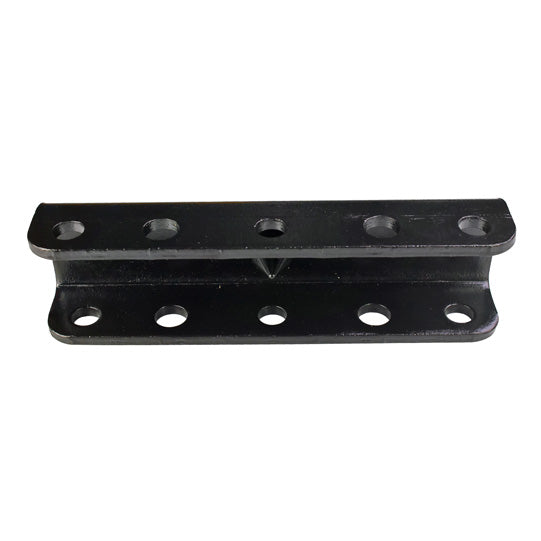 Edscha end support connection, KTL-coated steel, with bolt
