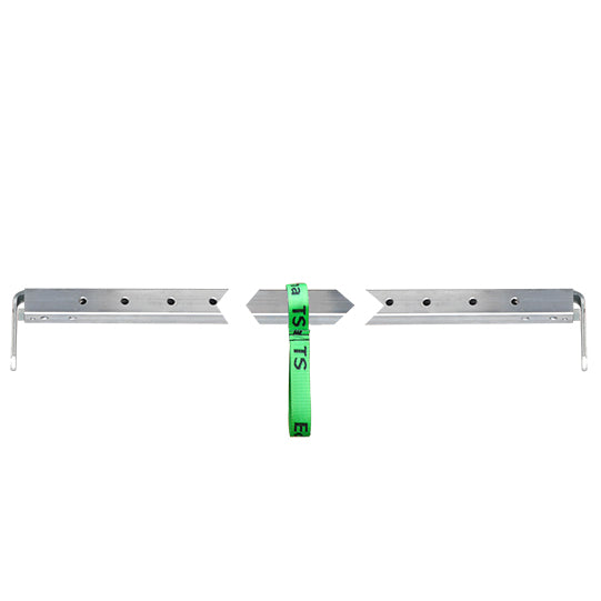 Edscha-päätykaaret, pituus noin 2550 mm, 35 x 35 x 2,0 mm