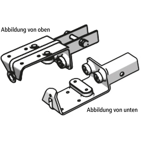 Edscha CS-Lite -pyörällinen vaunu liukupalalla