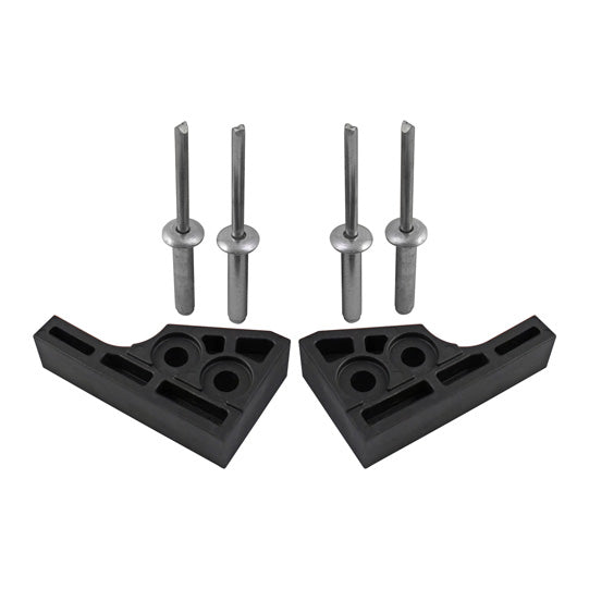 Edscha rear ramp set, 2 ramps w/ rivets