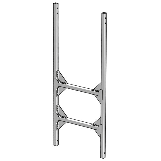 Edscha frame SB-Profi, reinforced, height 2050 - 2500 mm