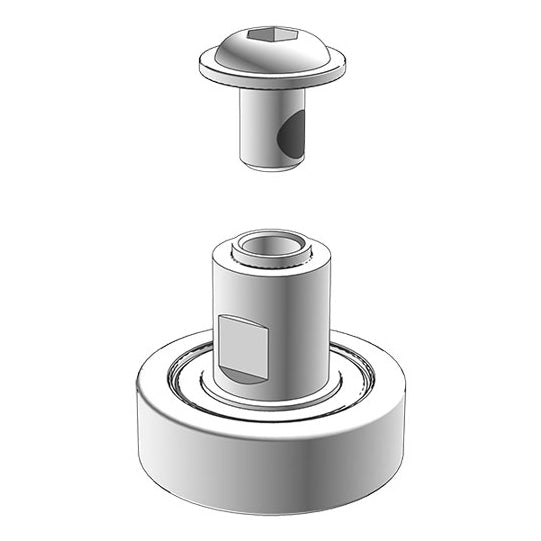 Edscha repair kit guide roller end carriage