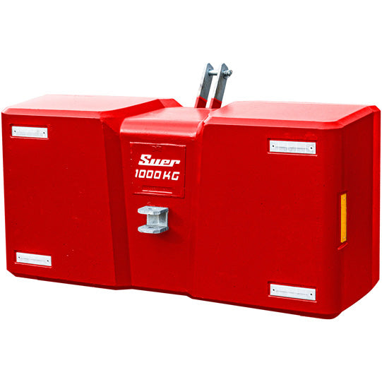 SB1000 Reinf.ced concrete weight, Cat. II, red