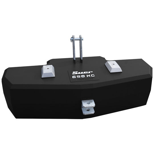 SBB650 Reinf.ced concrete weight - base, cat. II, black