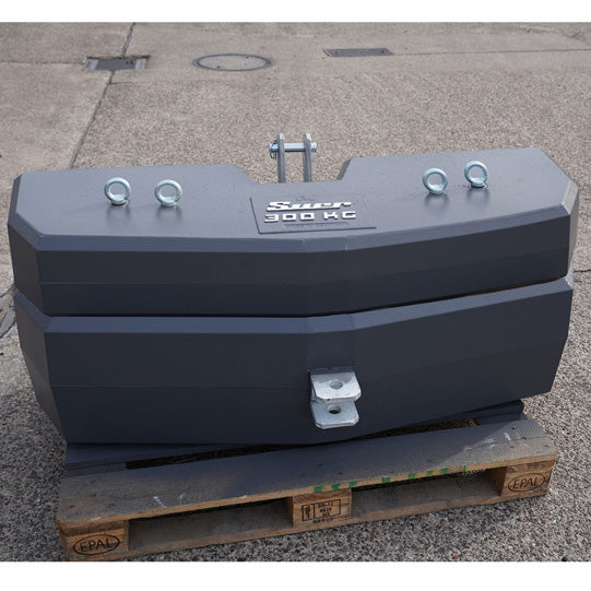 SBBP300 Reinf.ced concrete weight - Plus, Cat. II, grey