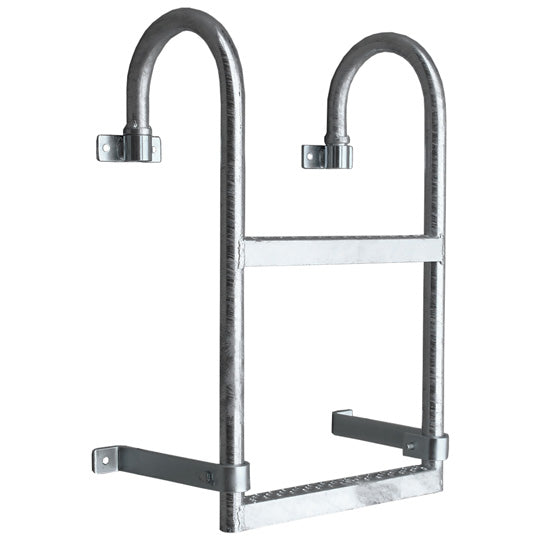 Access ladder with 2 rungs, height 580 mm