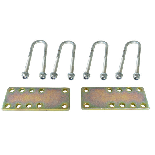 Fastening set for drawbar step size 1
