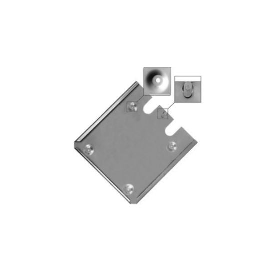Warning sign holder 300x300 SS