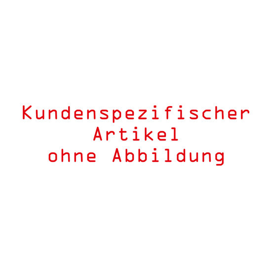 Mud flap / 550 x 300 mm, smooth, with "KLINK & HEIM" logo