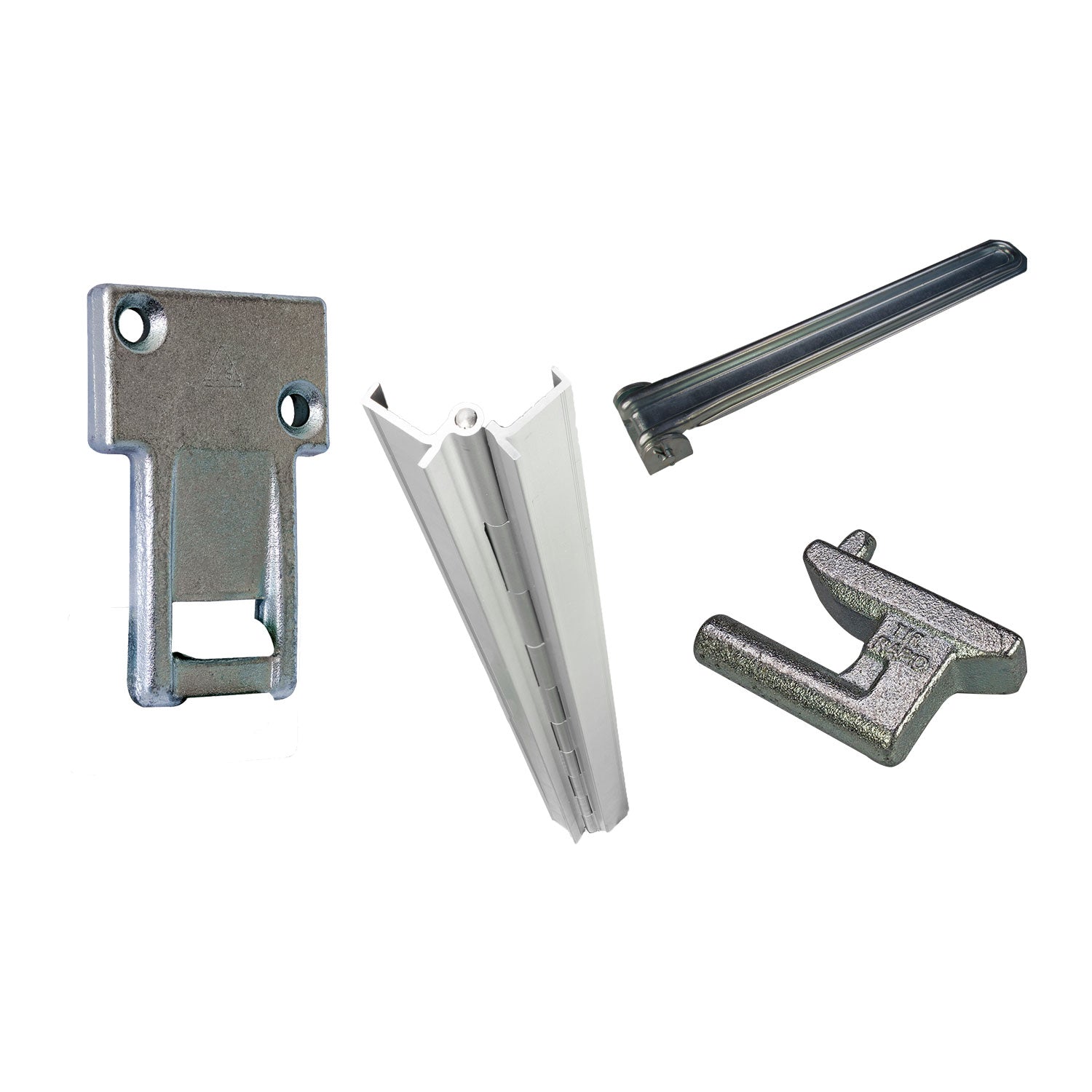 Hinges, Tension rods, Threaded rods