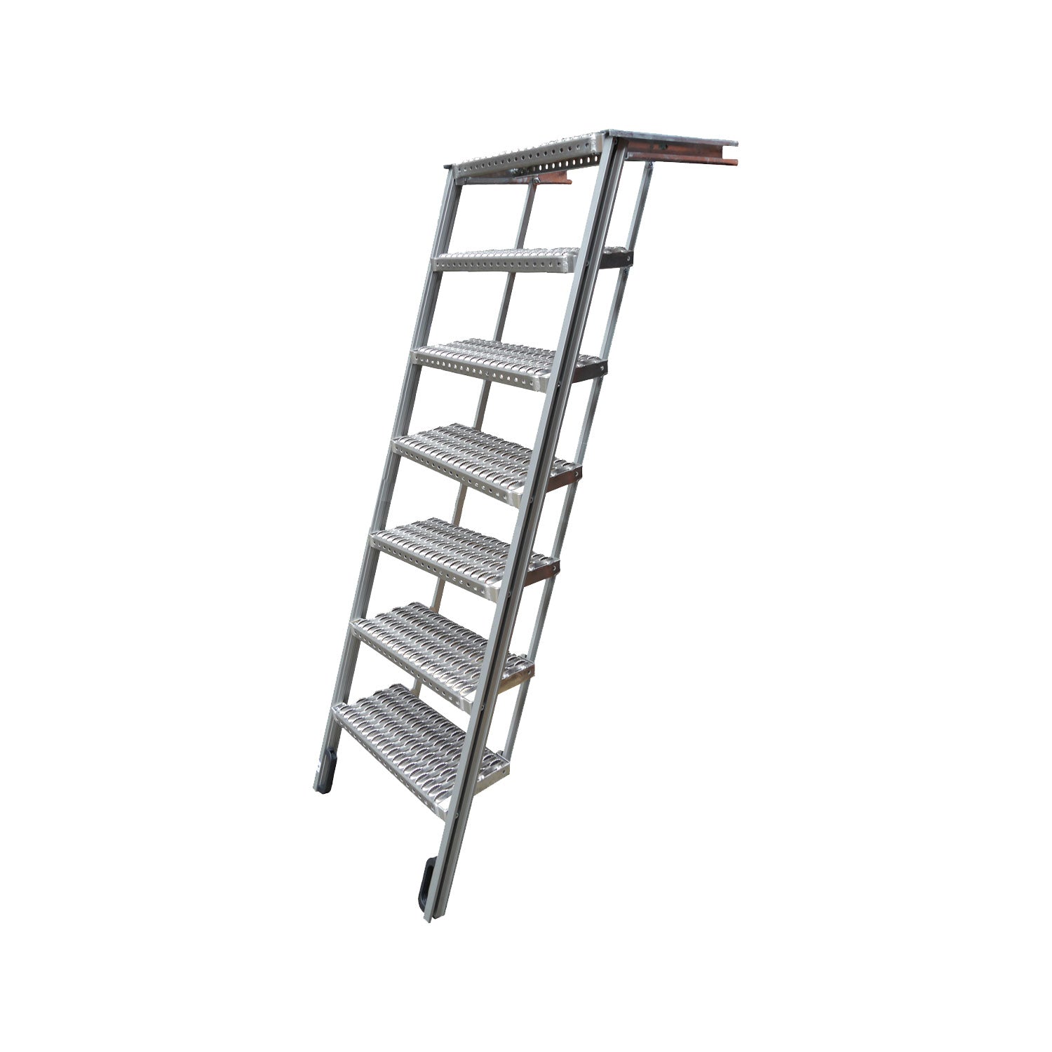 Stairs, Ramps, Folding steps, Ladders, Ascents, Slotted gratings