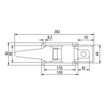 Tension lock 604, galvanized