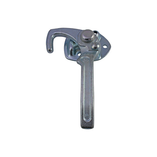 Angled lever lock 6121 N, galvanised, R