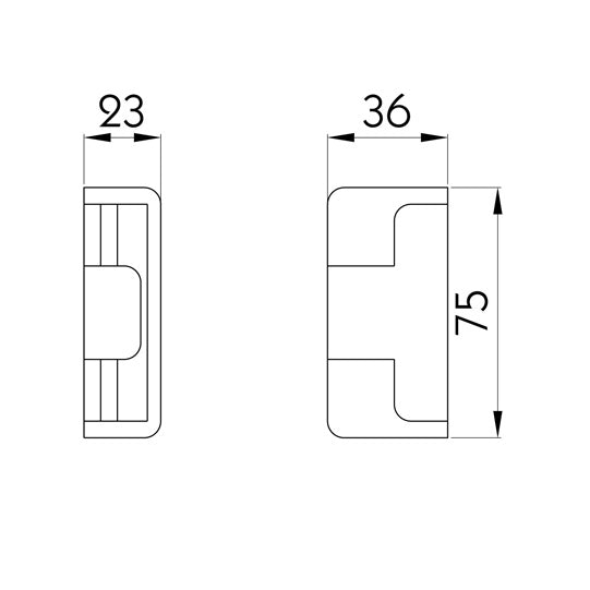 Locking bag 6817, raw
