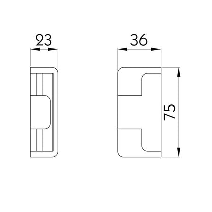 Locking bag 6817, raw