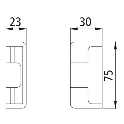 Locking bag 6818, raw