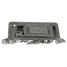 Complete built-in espagnolette lock, stainless steel, 891.20T