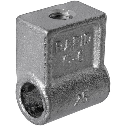 Gångjärnslager, C6, dragstångshål M12, galvaniserat