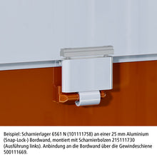 Gångjärnslager, 6561N, galvaniserat