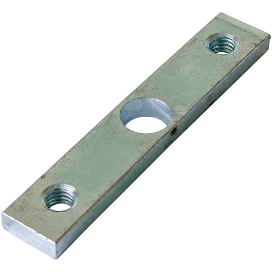 Gängplåt 7 mm, galvaniserad, hålavstånd 75 mm, M8