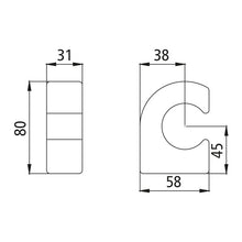 Bearing pedestal H 109, raw, f. pendulum plate