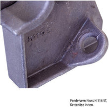 tipper fastener H114 ST, raw stl., L