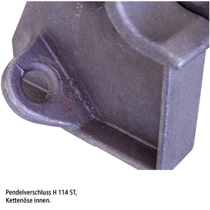 tipper fastener H114 ST, raw stl., R